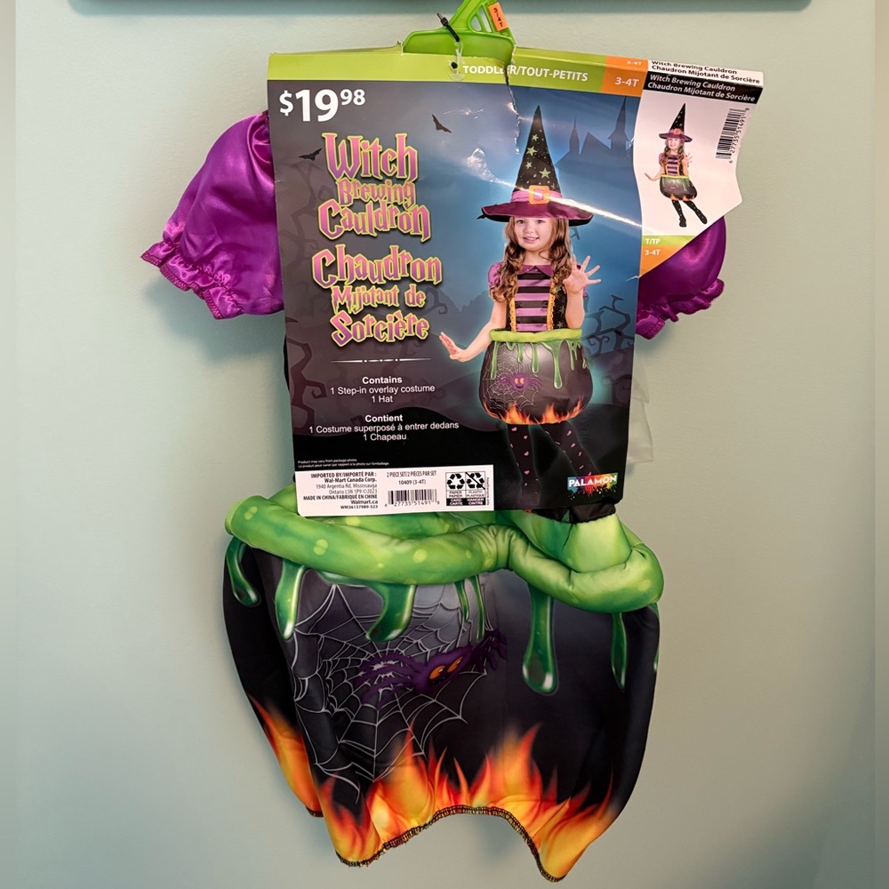 Witch Brewing Cauldron Costume